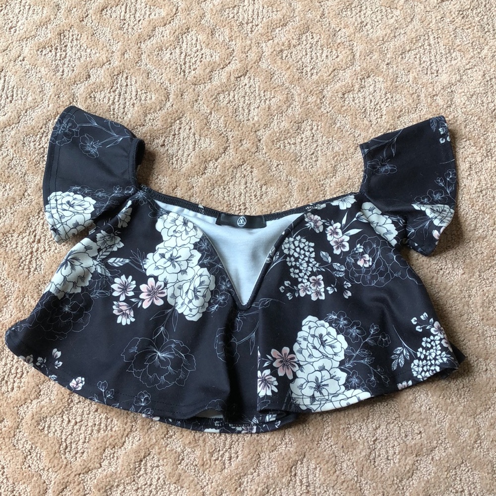 Floral Crop Top